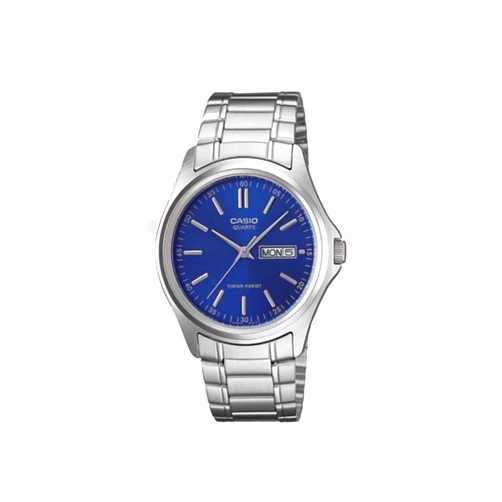 Casio #MTP1239D-2A Men's Metal Fashion Analog Day Date Watch