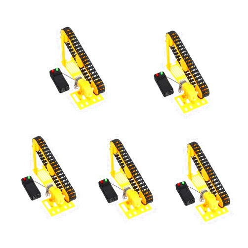 Vaguelly 5 Sets Conveyor Belt Model Conveyor DIY Model DIY Conveyor Assemble Toy DIY Assembly Toy Assemble Conveyor Model Conveyor Prop Science Project Prop Conveyor Toy Kit Teaching Aid