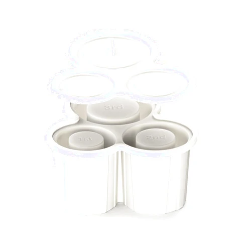 Cfyosnk Ice Mold for Tumbler Cup Suitable for 40 Ounces Silicone Ice Cube Tray Hollow Cylindrical Ice Mold Suitable for Easy Release Mold for Tumbler Cups Cocktails Whiskey Beverages Coffee