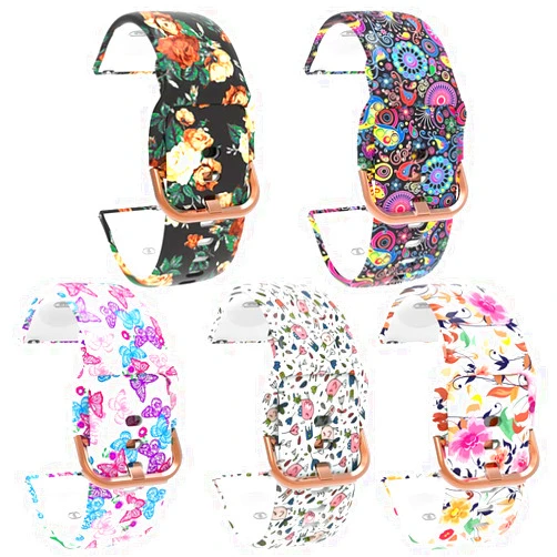 FitTurn 5 Pack Watch Bands Compatible with RUIMEN Smart Watch Bands Replacement Wrist Strap Wristband for RUIMEN 1.69'' Smartwatch Soft Silicone Sport Watchband