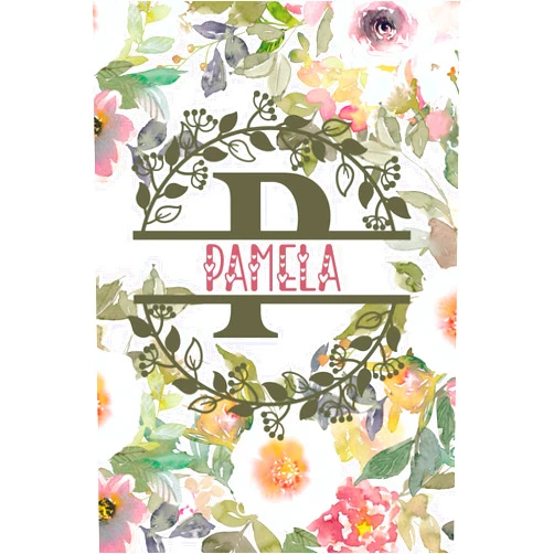 888 Publishing,Namefolio Press Pamela: Pamela's Personalized TO DO planner. Elegant Floral Design Cover. Lined Notebook, ToDo Notepad Planning Tool For Women. Optimize Your Week and Boost Your Productivity.