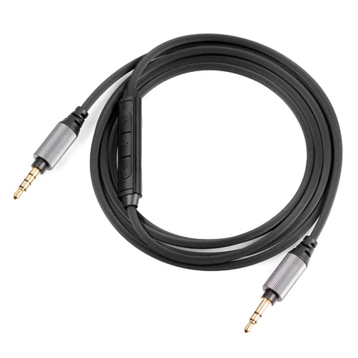 FAAEAL M50xBT Audio Cable Compatible with Sony WH-1000XM5 XM4 WH-H900N Technica ATH-SR50BT S700BT Headphones in-line Mic Control Headphone Cord Works on iOS/Android 5ft w/mic