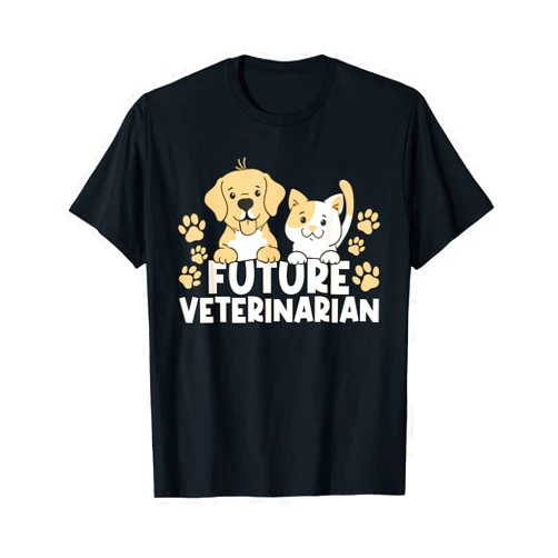 Veterinarian Shirts Future Veterinarian - Veterinary Assistant Tech Animal Lover T-Shirt