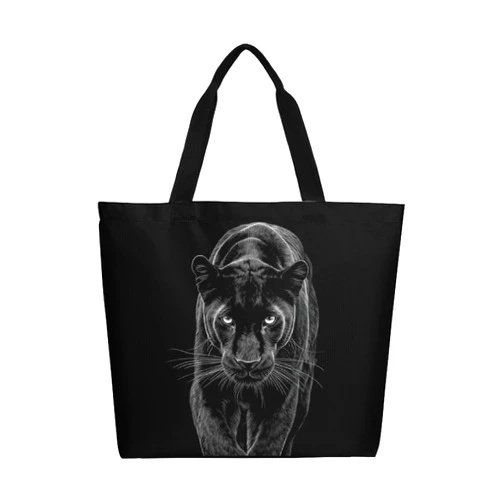 Muishi Canvas Tote Bag Large Women Casual Shoulder Bag Handbag Reusable Beach Shopping Grocery Bag For Outdoors