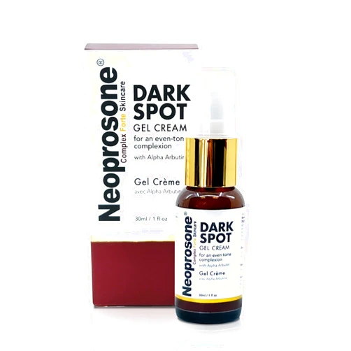 Neoprosone, Dark Spot Remover for Face - 1 Fl oz / 30 ml - Brightening Cream, Reduce Blemishes, Sun Spots, Brown Spots on: Face, Knees, Elbows, Hands, Private Areas