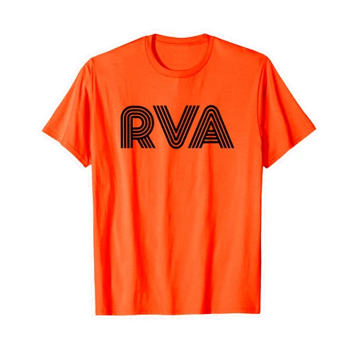 RVA Richmond Virginia Retro Design Studio RVA Richmond VA Retro Design T-Shirt