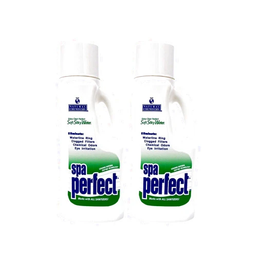 Natural Chemistry Spa Perfect Water Cleaner, 1-Liter 04131, 2 Pack