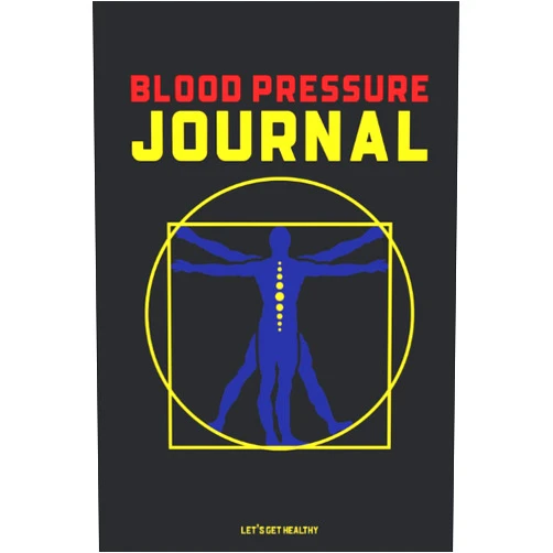 GiftZone XOXO Blood Pressure Journal: Let's Get Healthy