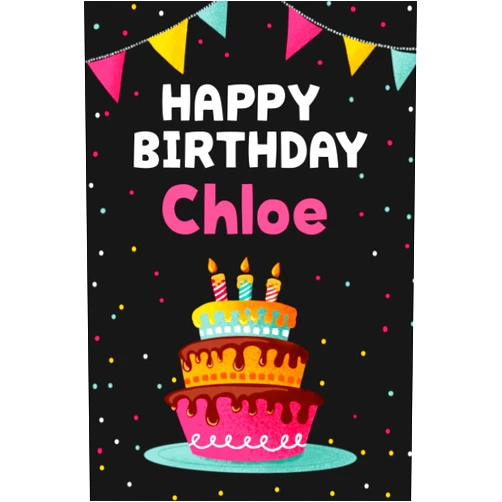 By Whimsical Journals (Author) Happy Birthday Chloe: Cool Personalized First Name Notebook , 6x9 blank lined journal , 120 pages - an Appreciation Gift - Gift for Women/Girls, Unique Present, Birthday gift idea