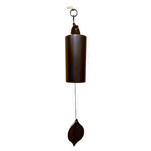 Rui07Da15Xin16 Deep Resonance Serenity Bell Wind Chime, Gong Chime Suitable for Meditation Ancient Copper Pipe is Hanging on Decorative windowsill, Terrace and Courtyard