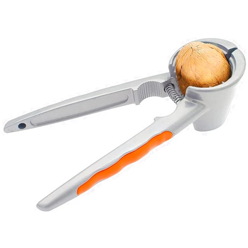 XINYIDAO Nut cracker, Walnut Clamp, Pecan Pliers Opener Stainless Steel Kitchen Tools, Splash Proof Design Pecan Chestnut Clamp Nutcracker