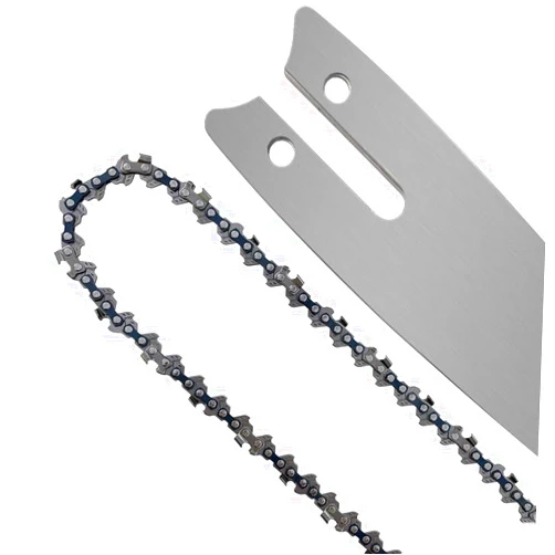 Aporozona 6 inch Chainsaw Guidebar and Chain Combo,(1Chain+1Guidebar 1/4 043 37) Replacement Accessories, Chainsaw Blade Fits HOPTO MR6504, Fits Bomves CF21-003LW, Fits Saker
