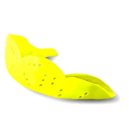 SISU MOUTH GUARDS Sports Mouth Guard by SISU, Aero 1.6mm Mouthguard for Basketball, Soccer, Hockey, Lacrosse, Custom Fit for Youth and Adults Small Neon Flash