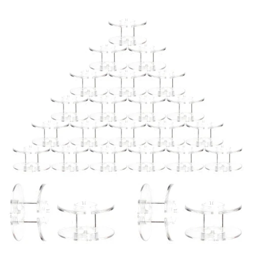 CLYAIYLC Bobbins 100 Pcs Plastic Bobbins, for Sewing Machine Sa156 Bobbin, Bobbins Class 15, Sewing Machine Bobbins,Sewing Accessories
