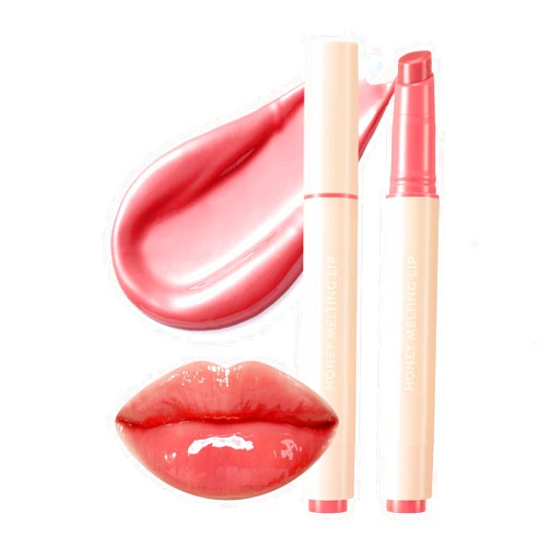 Nature Republic HONEY MELTING LIP (02 FIG) K-BEAUTY, Lip Plumper, Tint, Balm, Korean, Lip Gloss, Cute, Glow