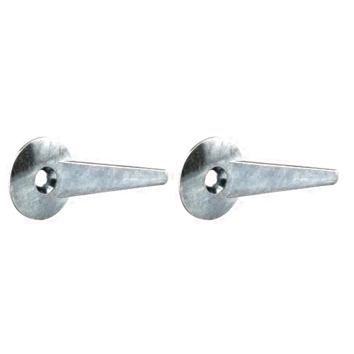 PRIME-LINE A 130 Diecast, Sliding Screen Door Latch Lever with No-Stop Pin (Single Pack) (Pack of 2)