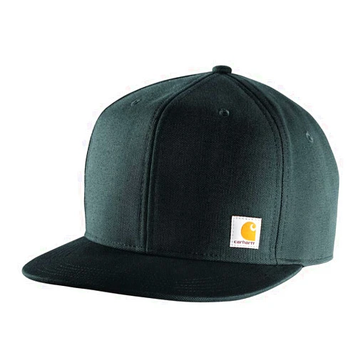 Carhartt Men's Firm Duck Flat Brim Cap