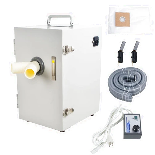 Fencia Digital Dental Dust Collector Professional 500W High Power Double Impeller Vacuum Cleaner Artificer Room Dentistry Lab Dust Suction System(3-7Fast Delivery)