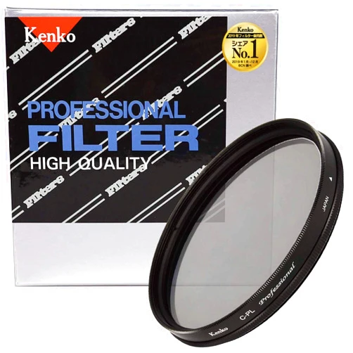 Kenko PL Filter Circular PL Professional 86mm Contrast for The Rise and Reflection Removal 394847