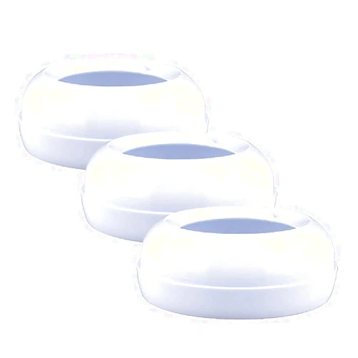 ROMIRUS Bottle Screw Rings Replacement for Avent Natural Baby Feeding Bottle, 3 Count
