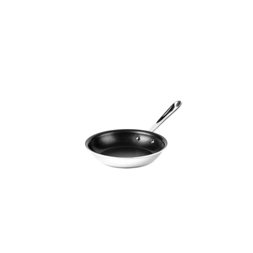 All-Clad D3 8 Inch Stainless Steel Pro Non Stick Frying pan, 3-Ply Stainless Steel Pan, Induction, Oven Broiler Safe 500F Skillet, Professional Cookware, Silver