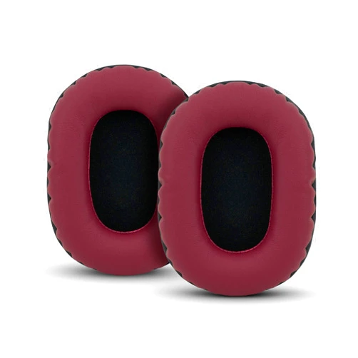 Brainwavz Replacement Earpads for Sony MDR 7506, V6, CD900ST, Memory Foam Ear Pad & Suitable for Other On Ear Headphones, Dark Red