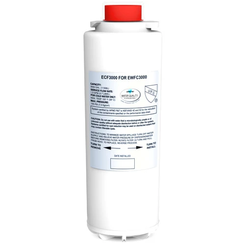 KrohneTec Replacement for Elkay WaterSentry Plus ECF3000 Filter (No RFID)