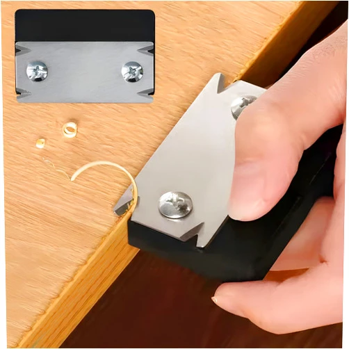 KEHUHOME Mini Edge Banding Trimmer Tool for Woodworking Deburring - Veneer Edge Bander for Burrs- Portable Hand Planer Cutter With Reversible Blade for PVC ABS Melamine Wood Veneer Corners