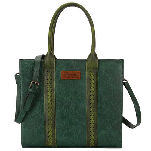 Wrangler Women's Crossbody Satchel Purse with Adjustable Strap