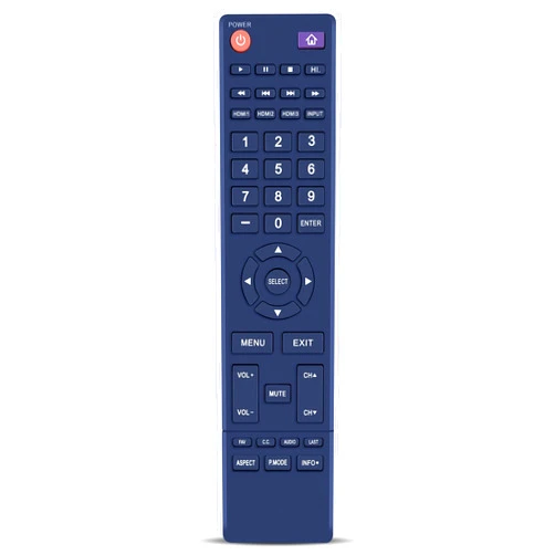 WDZP 850125633 Remote Replacement fit for Hitachi TV LE43A509 LE50A6R9 LE43A509A LE55A6R9A LE32A509 LE39A309 LE43A6R9 LE32E6R9 LE50A6R9A LE55A6R9 LE49A509 LE49A6R9 LE50A3