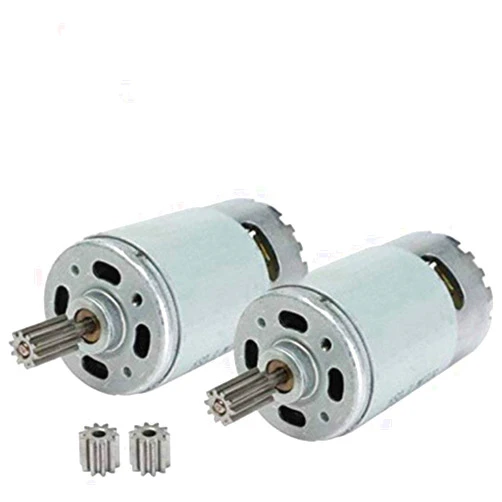 JIARUIXIN 2 Pcs Universal 550 40000RPM Electric Motor RS550 12V Motor Drive Engine Accessory for RC Car Children Ride on Toys Replacement Parts