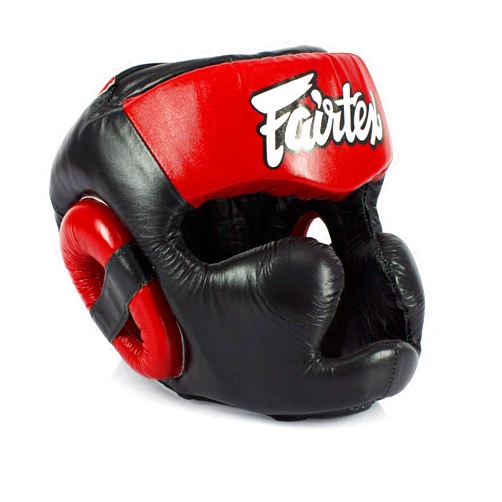 Fairtex Headgear Head Guard Super Sparring HG3, HG10, HG13 Diagonal Vision for Muay Thai, Boxing, Kickboxing