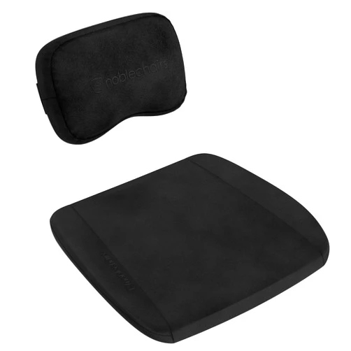 noblechairs Memory Foam Seat Pad + Head Pillow - Precision Support for Your Gaming Throne