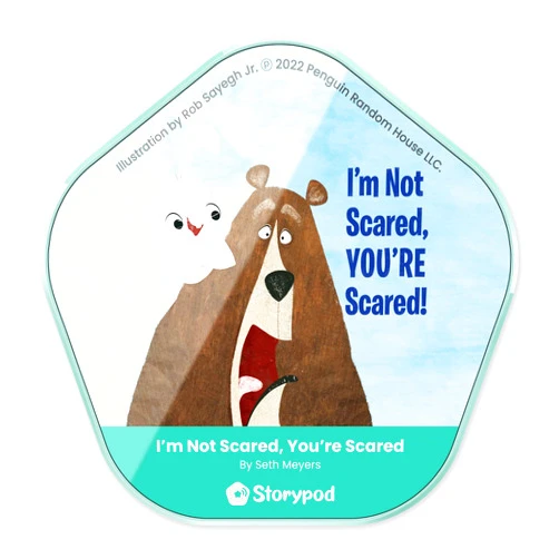 Storypod | I'm Not Scared, You're Scared | Token for The Storypod Audio Learning System | SEL Audio Learning & Interactive Fun