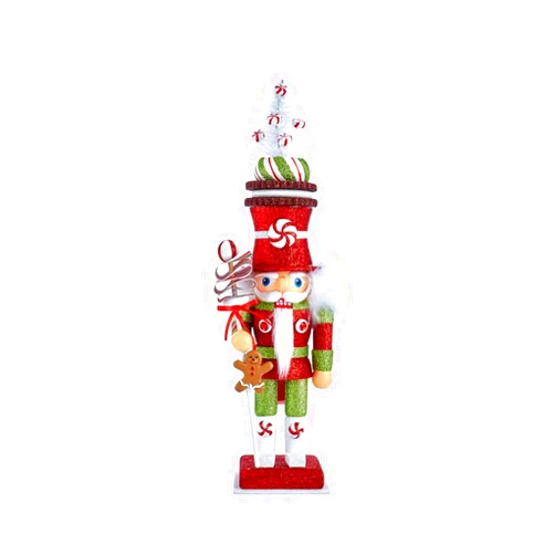 Kurt S. Adler Kurt Adler 13.5-Inch Hollywood Candy Soldier Nutcracker, Multi