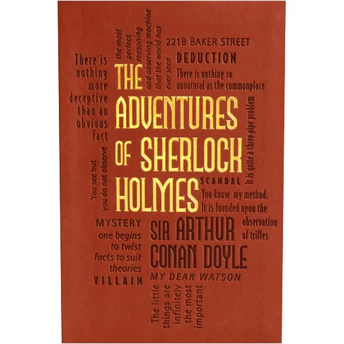 Sir Arthur Conan Doyle Adventures of Sherlock Holmes (Word Cloud Classics)