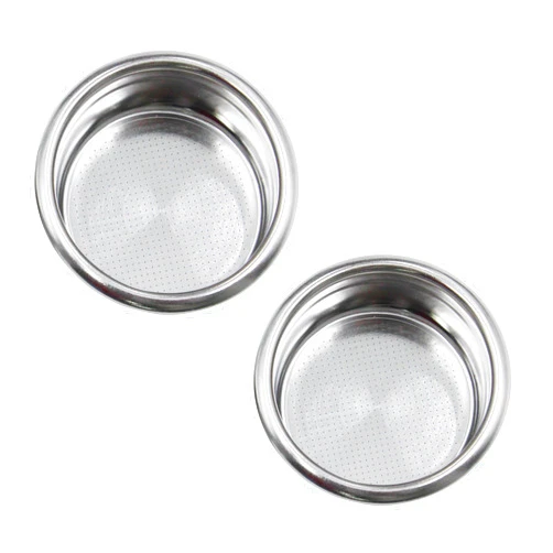 Rsoise 58mm Coffee Basket Filter for 58mm Breville Coffee Filter Basket，Coffee Machine Espresso Portafilter Basket, Fits Breville Espresso Coffee Machine Filter Basket (2pcs)