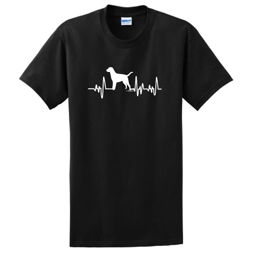ThisWear Labrador Retriever Gifts Dog Lover Heartbeat Lab T-Shirt