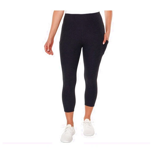 Kirkland Signature Capri Leggings for Women - Yoga Leggings - Gym Workout Athletic Yoga Pants with Pockets