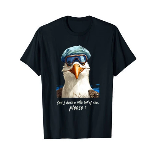 Can I have a little bit of sea, please ? Can I have a little bit of sea, please? Lustige Möwen T-Shirt