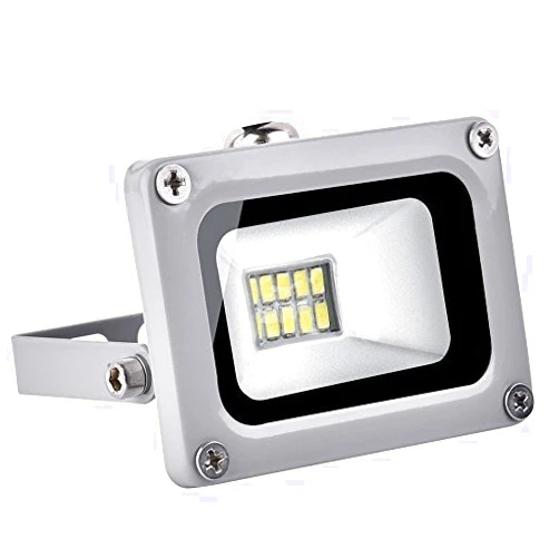 Coolkun Led Flood Light Outdoor, IP65 Waterproof, led Light Bulbs High Power Equivalent, Super Bright Security Lights, Floodlight Landscape Wall Lights by Coolkun (Cool White, 10W)