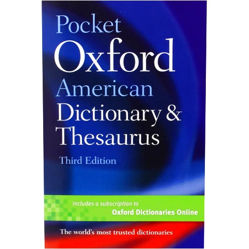 Oxford Languages Pocket Oxford American Dictionary & Thesaurus