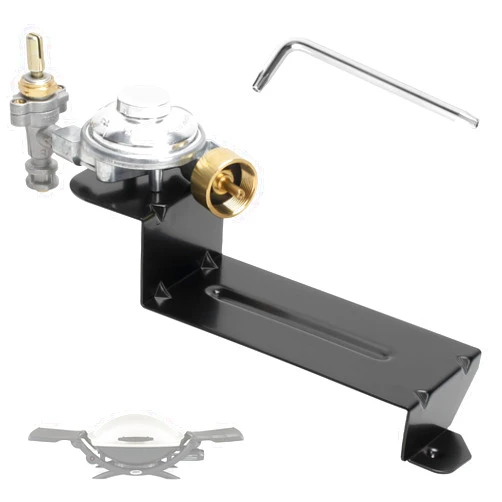 Yuflame 64865 Gas Valve Regulator for Weber Q2000 Q2200 Series Grill Accessories Grill Contorl Valve Regulator Assembly Replacement Parts for Weber 566002 396002 54060001 566001