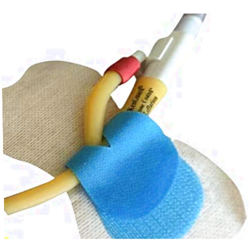 The TP Bag Company 3 Pack + 1 Extra Foley Catheter Stabilization Device Holder - Latex Free | Sensitive Skin| Flexible Hook and Loop - No Fiddly Plastic Clips