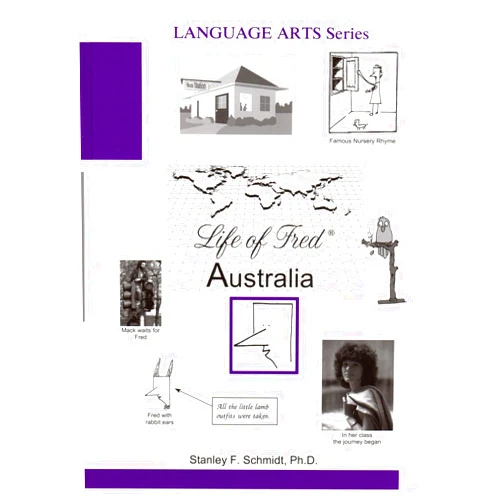 By unknown author (Author) Life of Fred Middle School Language Arts 4-Book Set : Australia, Begin Teaching, Classes, and Dreams