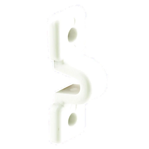 Prime-Line MP7018 Loop Clip, Fits Wire Shelves, Plastic Construction, White (12 Pack)