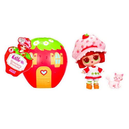 L.O.L. Surprise! LOL Surprise Loves The World of Strawberry Shortcake Tots with Scented Dolls, Pets, and Transforming Strawberry House Playset – Gift for Kids Ages 4+