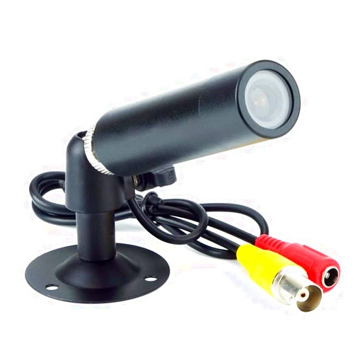 Vanxse® CCTV 1/3 CCD 1000TVL HD 3.6mm Mini bullet Security Camera Indoor Surveillance Camera with Bracket