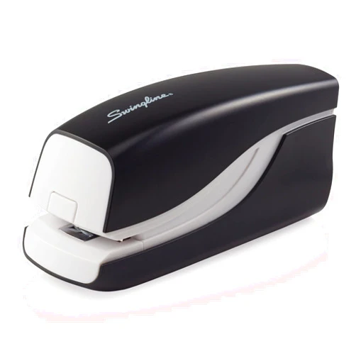 Swingline Electric Stapler, 20 Sheet Capacity, Portable, Compact, Battery, Black (42132)