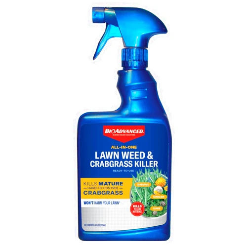 BioAdvanced All-in-One Lawn Weed & Crabgrass Killer, Ready-to-Use, 24oz